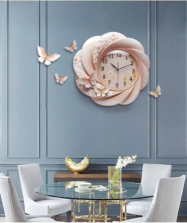 Đồng hồ hoa và bướm HF182