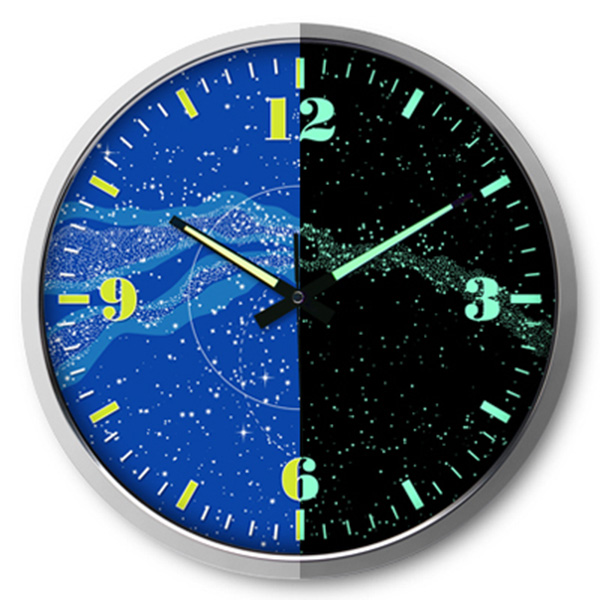 Đồng hồ treo tường điện tử dạ quang H653