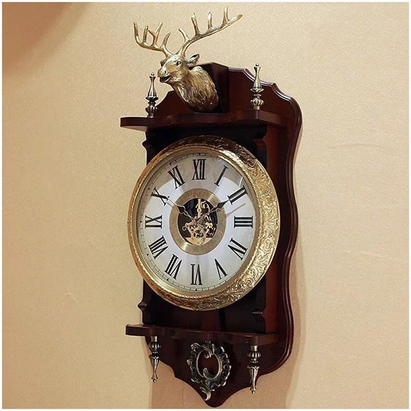 Đồng hồ treo tường gỗ tự nhiên